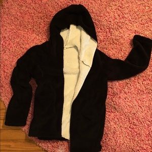 Zaful Black Fur Jacket